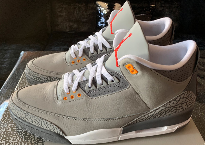 Air Jordan 3 Retro Cool Grey. EU 50 5. US 16
