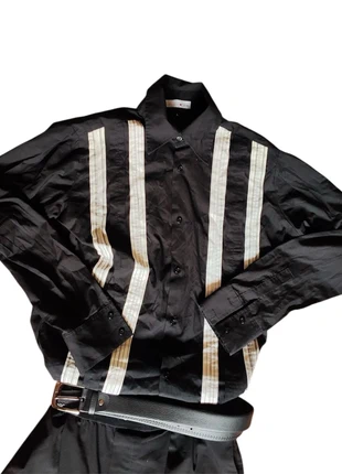 Camicia Vintage Nera & Bianca – Taglia L, marke: Vintage Dressing, zustand: Sehr gut, größe: L, 8,50 €, 9,63 € inklusive Vinted-Käuferschutz