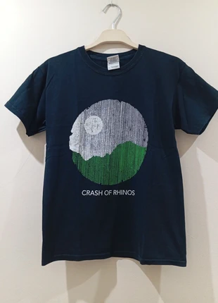 Crash of Rhinos emocore black t-shirt, marque: Gildan, état: Bon état, taille: S, 16,00 €, 17,50 € Protection acheteurs incluse