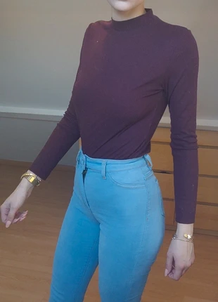 Pull Bordeaux côtelé, marque: Shein, état: Très bon état, taille: S / 36 / 8, 2,00 €, 2,80 € Protection acheteurs incluse