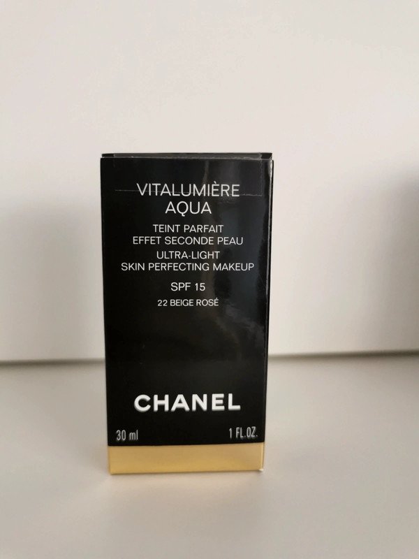 Nový CHANEL vitalumiére aqua makeup 22 beige rose 30 ml - Vinted
