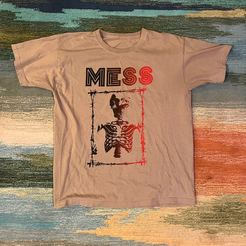 Light Brown/Tan Mess T-Shirt 1
