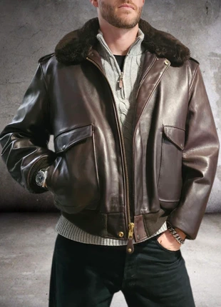 Schott USA 🇺🇲 184SM Blouson Aviateur, marque: Schott, état: Neuf sans étiquette, taille: L, 499,00 €, 524,65 € Protection acheteurs incluse