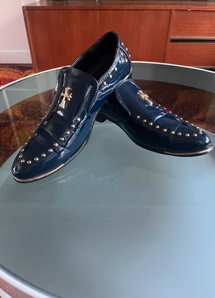 Lak Leren loafers maat 43, staat: Goed, maat: 43, € 15,00, € 16,45 inclusief Kopersbescherming