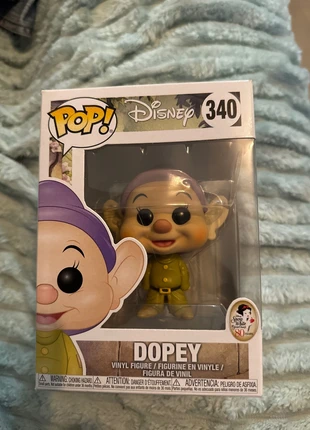 Funko Pop! Disney – Dopey #340 (Blanche-Neige et les Sept Nains), marca: Funko Pop, estado: Muito bom, tamanho: 12 anos / 152 cm, €23.00, €24.85 inclui Proteção do Comprador