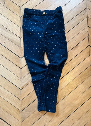 DPAM navy corduroy pants with gold stars, marque: Du Pareil au Même, état: Très bon état, taille: 10 ans / 140 cm, 9,00 €, 10,15 € Protection acheteurs incluse
