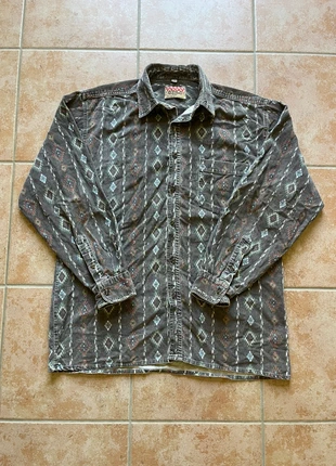 Vintage corduroy geometric patterns shirt, marque: Vintage Dressing, état: Très bon état, taille: S, 9,00 €, 10,15 € Protection acheteurs (Pro) incluse