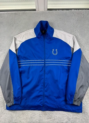 Veste coupe-vent vintage NFL Indianapolis Colts Reebok | Taille XXL | Bleu, gris et blanc Logo brodé, brand: Reebok, condition: Very good, size: XXL, €34.90, €37.35 includes Buyer Protection Pro