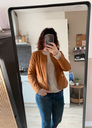 S’oliver jasje jacket blazer s.oliver jas vest xl 42 suède, merk: s.Oliver, staat: Nieuw zonder prijskaartje, maat: XL / 42 / 14, € 22,00, € 23,80 inclusief Kopersbescherming