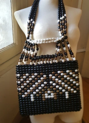 Sac Maje en perle en bois, marca: Maje, estado: Novo com etiquetas, €90.00, €95.20 inclui Proteção do Comprador