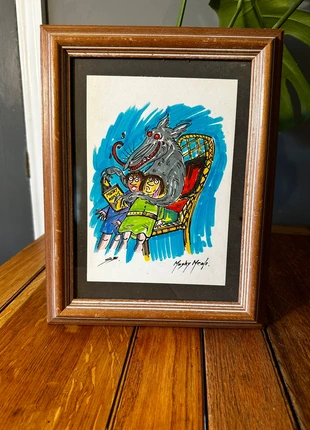 Pen/watercolour “mushy meals”, condition: Satisfactory, £18.00, £19.60 includes Buyer Protection