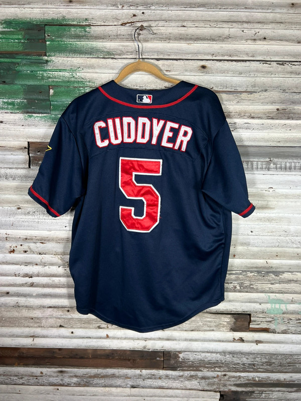 Minnesota Twins Baseball Jersey Cuddyer Majestic Inaugural Season 2010 2