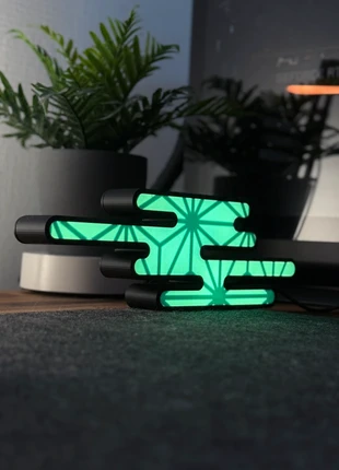 Lampe LED pillier Tokito Muichiro, veilleuse Tsuba Katana Demon Slayer, lightbox japonaise, brand: Demon Slayer, condizioni: Nuovo con cartellino, €45.00, €47.95 include la Protezione acquisti Pro
