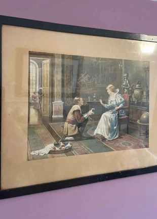 Antique framed picture, brand: Framed, condition: Good, £6.00, £7.00 includes Buyer Protection