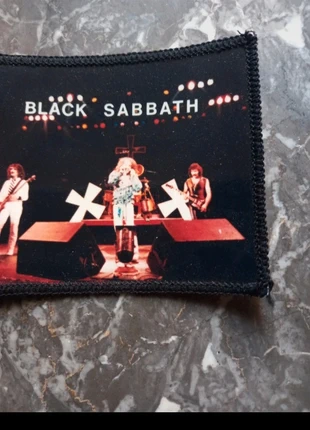 Patch vintage Black Sabbath , brand: true vintage, condition: Very good, €15.00, €16.45 includes Buyer Protection