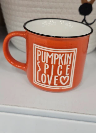 Taza de cerámica otoñal "pumpkin Spice Love", merk: sin marca, staat: Nieuw met prijskaartje, € 7,00, € 8,05 inclusief Kopersbescherming