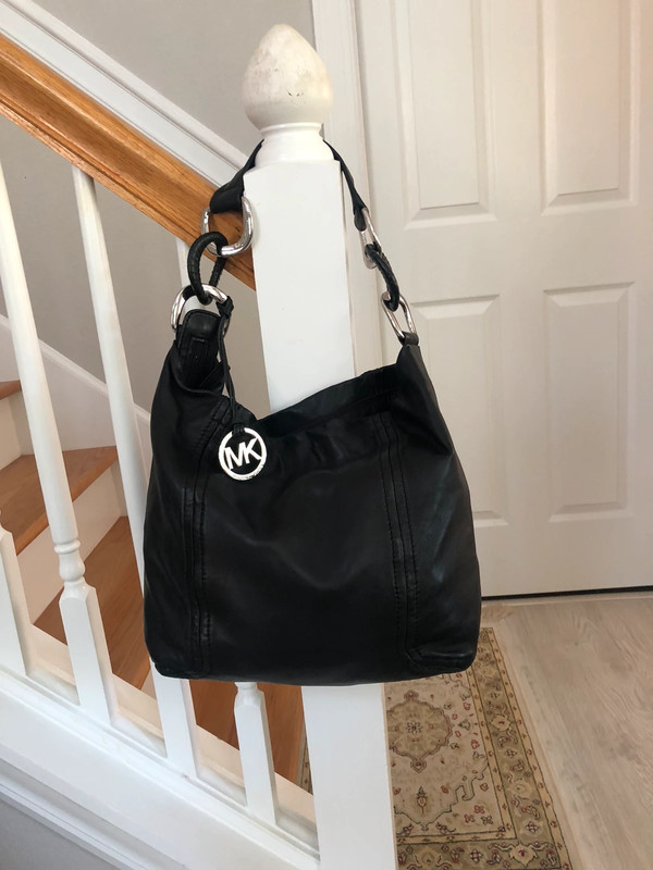 Michael Kors Soft Leather Shoulder Bag Hobo Tote