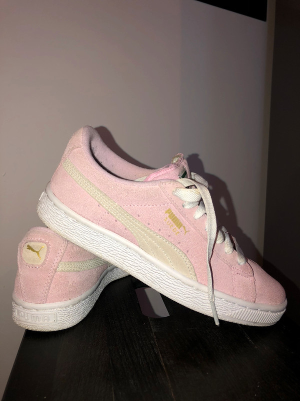 Puma suede 2025 rose pastel