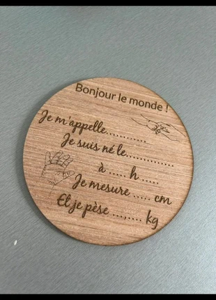 Rond de naissance en bois, condizioni: Ottime, €3.95, €4.85 include la Protezione acquisti Pro