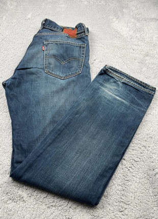 Vintage Jean large levi’s 505 coupe droite loose fit relaxed fit bleu W34 L34 FR42 en coton, marque: Levi's, état: Très bon état, taille: XL / 42 / 14, 14,99 €, 16,44 € Protection acheteurs incluse