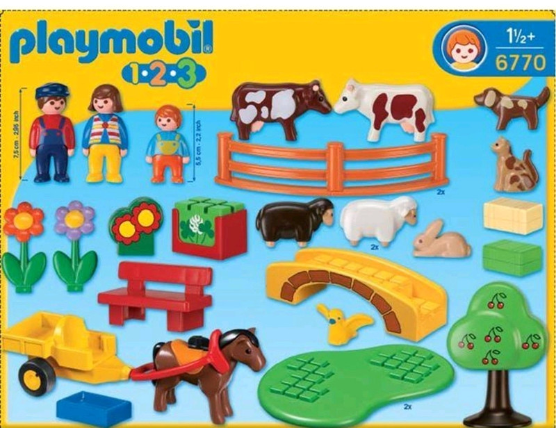 Playmobil 123 : les coffrets pour les tous petits