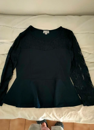 Un beau Haut Manche longue a dentelle, marque: Sergio di Fiori, état: Très bon état, taille: XXXL / 46 / 18, 5,00 €, 5,95 € Protection acheteurs incluse