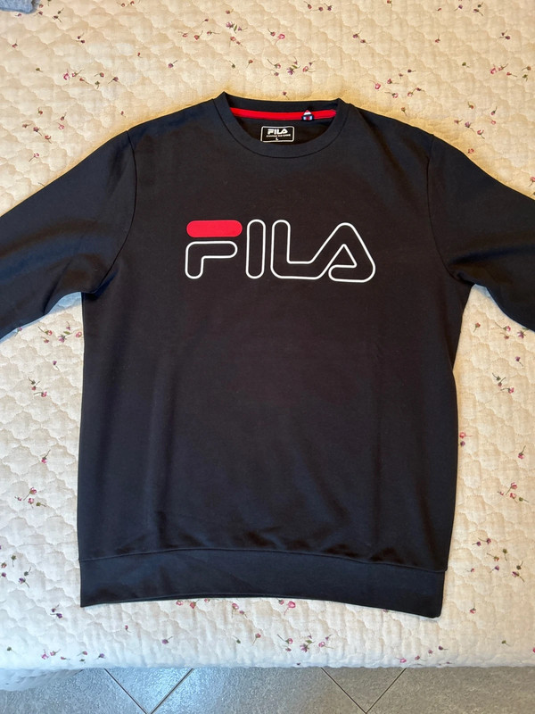 Felpa fila nere sales