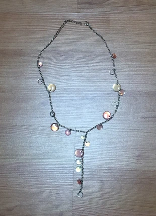 Collier argenté perles nacrées roses , marke: Vintage, zustand: Gut, 1,00 €, 1,75 € inklusive Vinted-Käuferschutz