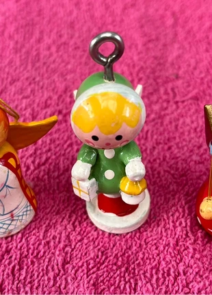 Lot de 3 figurines de Noël anciennes en bois peint - très rares, brand: folklorique nordique ou allemand des années 60-70, condition: Very good, €21.00, €22.75 includes Buyer Protection