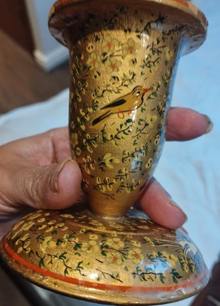 Hand craft Authentic kashmir candle holder, brand: keshmir, condition: Good, £8.00, £9.10 includes Buyer Protection