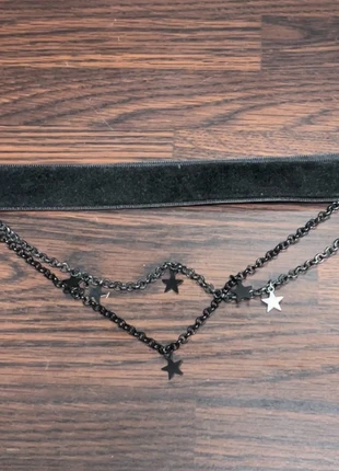 Black Celestial Choker, brand: NO LABEL, condition: Very good, £2.50, £3.33 includes Buyer Protection