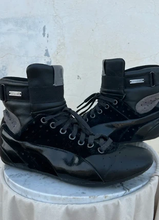 Alexander McQueen for Puma black leather Hi top sneakers runners shoes, marca: Alexander McQueen, estado: Muy bueno, tamaño: 39, 115,00 €, 120,75 € Protección al comprador incluida