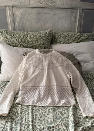 Blouse blanche, estado: Muy bueno, tamaño: S / 36 / 8, 5,00 €, 5,95 € Protección al comprador incluida