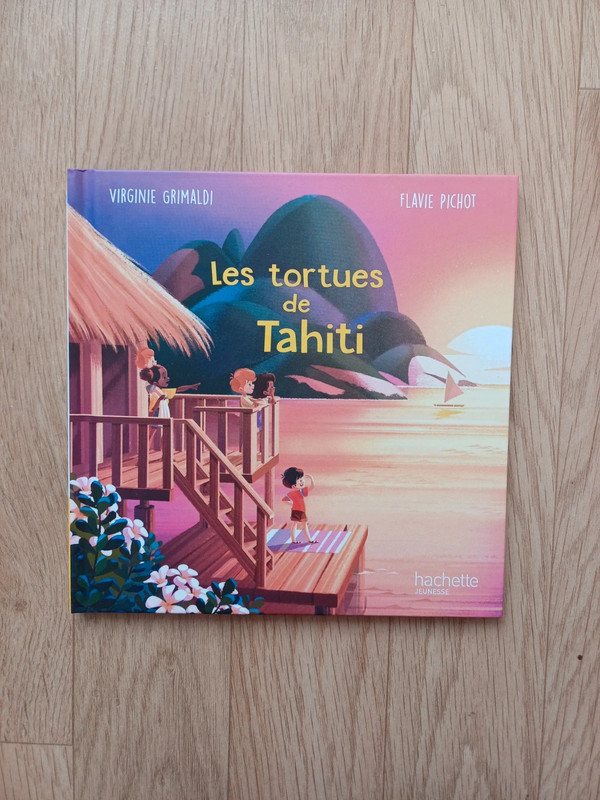 Livre les tortues de Tahiti