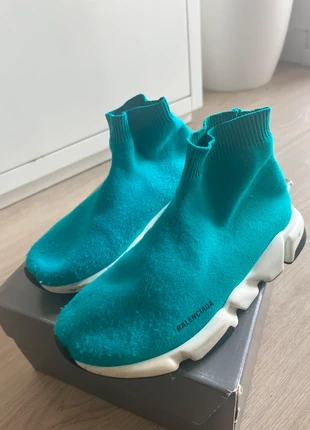 Balenciaga turquoise Speed Trainer sneakers, marca: Balenciaga, estado: Muy bueno, tamaño: 32, 25,00 €, 26,25 € Protección al comprador incluida