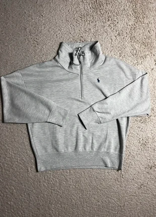 Pull demi-zippé en coton piqué pour homme gris - Taille L, marke: Ralph Lauren, zustand: Sehr gut, größe: L, 39,00 €, 41,65 € inklusive Vinted-Käuferschutz