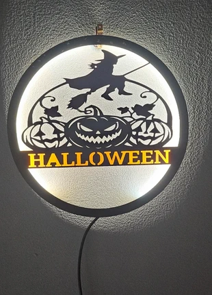 Lampe veilleuse LED "Halloween gentille sorciere", état: Très bon état, 10,00 €, 11,20 € Protection acheteurs incluse
