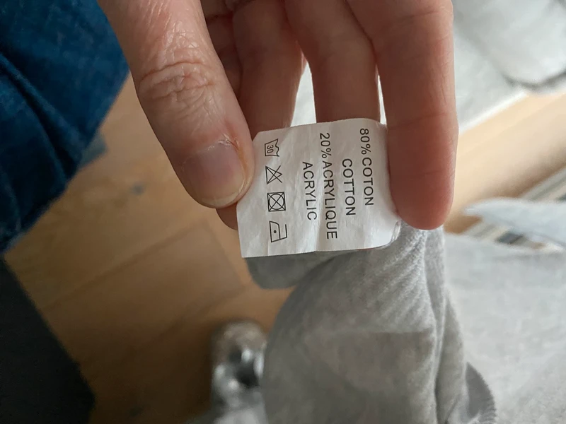 Gilet gris taille L - photo numéro 4