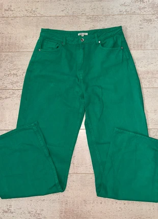 jean vert straight, marca: BZB, estado: Muy bueno, tamaño: XL / 42 / 14, 6,99 €, 8,04 € Protección al comprador incluida