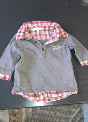 Chemise kitchoun , merk: Kitchoun, staat: Heel goed, maat: 6-9 maanden / 68 cm, € 2,00, € 2,80 inclusief Kopersbescherming