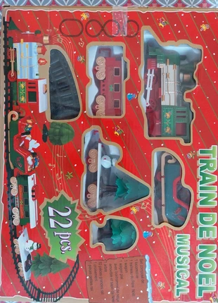 Train de noël sonore et lumineux, marque: train de noël, état: Très bon état, 10,00 €, 11,20 € Protection acheteurs incluse