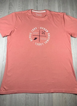 T-shirt homme XL Oxbow Graphic Line – rose corail «Depuis 1985» coton, marca: Oxbow, estado: Bom, tamanho: XL, €4.50, €5.43 inclui Proteção do Comprador