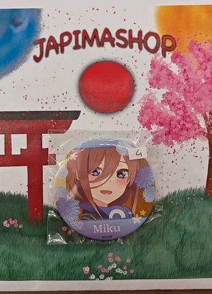 Badge Miku Nakano TQQ, marque: Collection, état: Très bon état, taille: Taille unique, 3,50 €, 4,38 € Protection acheteurs (Pro) incluse