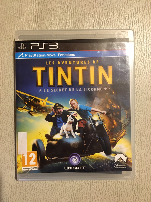 as aventuras de tintin ps3 - jogo 3d e infantil e portugues - Retro Games