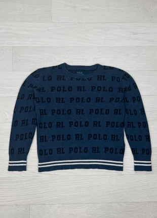 Pull col rond léger en coton Ralph Lauren bleu – Taille 5 ans, marca: Ralph Lauren, estado: Muy bueno, tamaño: 5 años / 110 cm, 25,00 €, 26,95 € Protección al comprador Pro incluida