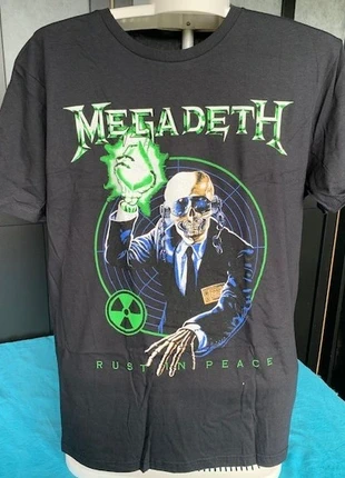 T-shirt Megadeth Vic Target RIP Anniversary – Taille M - Neuf – Officiel Merchandising, brand: megadeth, condizioni: Nuovo senza cartellino, taglia: M, €25.00, €26.95 include la Protezione acquisti