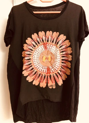 T-shirt imprimé, brand: Hippie Chic, condition: Good, size: L / 40 / 12, €2.00, €2.80 includes Buyer Protection