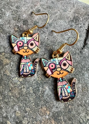 Cute cat earrings, brand: CAT, condition: New without tags, £5.00, £5.95 includes Buyer Protection