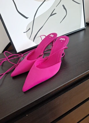 Rose Fucsia stiletto, brand: Zara, condition: New without tags, size: 38, €10.00, €11.20 includes Buyer Protection