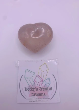 Clear Quartz Heart, brand: Crystal Rock, condition: New with tags, £4.50, £5.43 includes Buyer Protection Pro